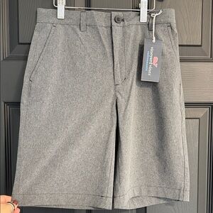 Vineyard Vines Boys Performance Breaker Gray Shorts